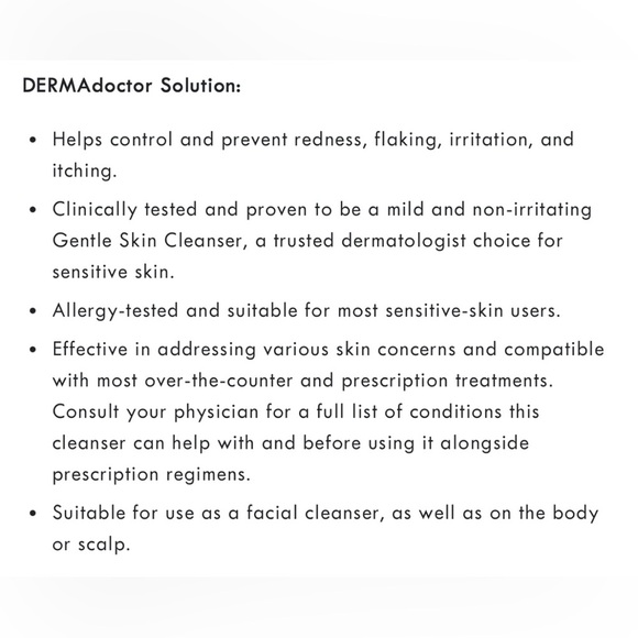 DERMAdoctor Calm Cool & Corrected Cleanser, 7.10 fl oz, NIB - Picture 15 of 15